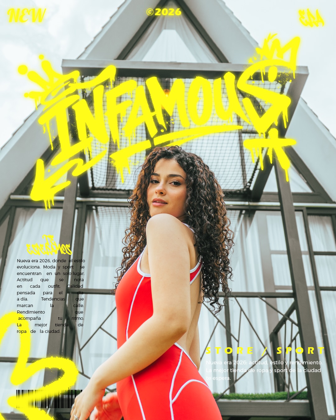 Portada editorial Infamous