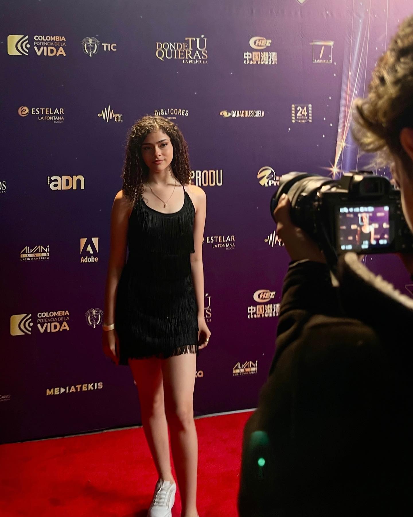 MARIALE en la alfombra roja de SmartFilms 2023